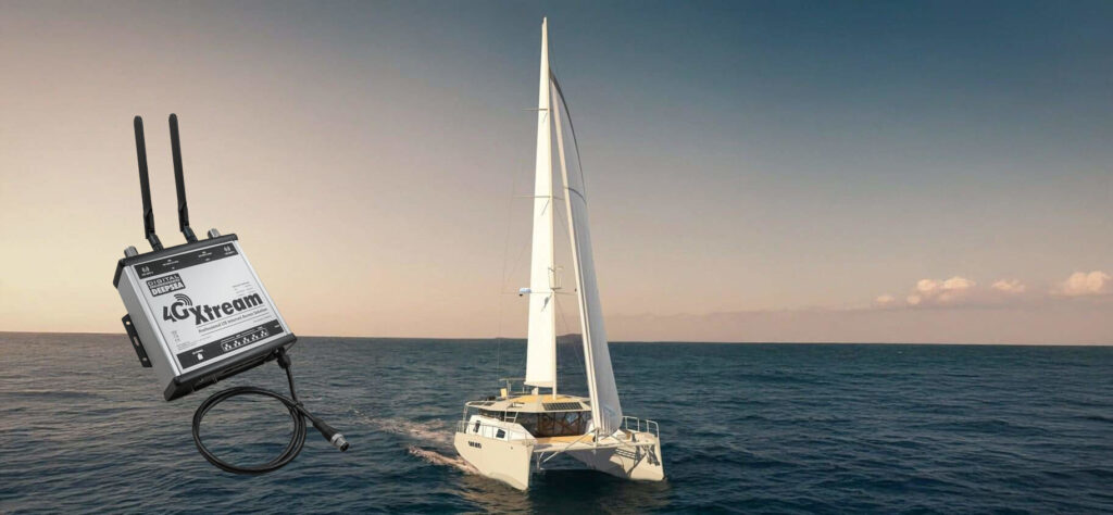 tortue 147 catamarano elettronica digital yacht